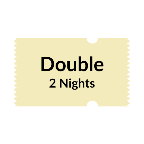 double ticket for 2 nights
